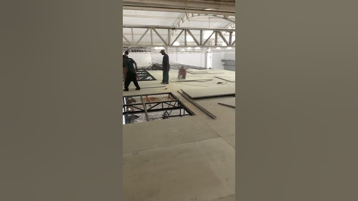 Construção de mezanino parte 5. Fixação das placas wall