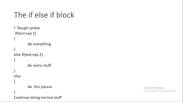 Basics of c++ Video:12-if else if block
