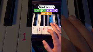 What is Love ? #piano #pianotutorial #pianolessons #pianomusic #tutorial  #whatislove