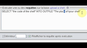 how to upload shell from phpmyadmin