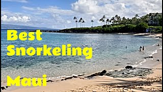 Kapalua Beach. Mauis Best Snorkel & Swim Beach. Family Beach