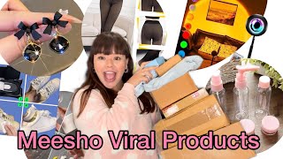 Trying MEESHO VIRAL PRODUCTS 😍