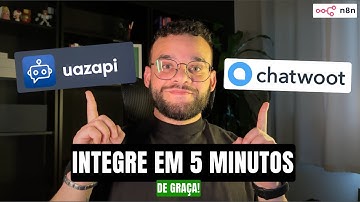 Integrando UAZAPI com CHATWOOT em menos de 5 minutos - USE MEU TEMPLATE