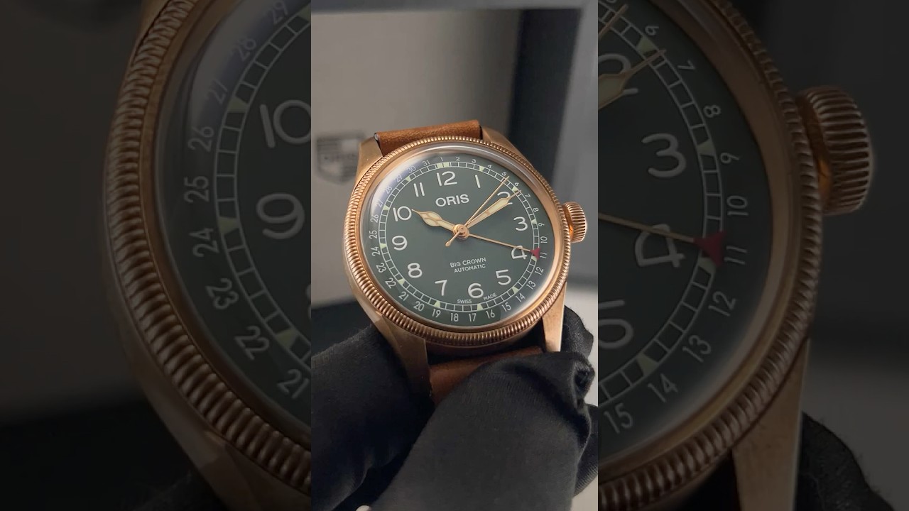 ORIS BIG CROWN POINTER DATE '80TH ANNIVERSARY' BRONZE GREEN DIAL - Main Image
