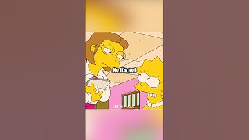 Lisa gets an F🤣 || #simpsons #shorts