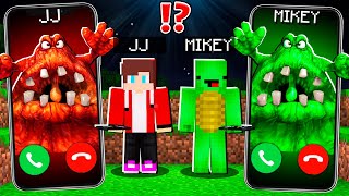 JJ Creepy Great Mighty Poo vs Mikey Mighty Poo CALLING to MIKEY and JJ ! - in Minecraft Maizen by Raizen 11,001 views 2 weeks ago 30 minutes