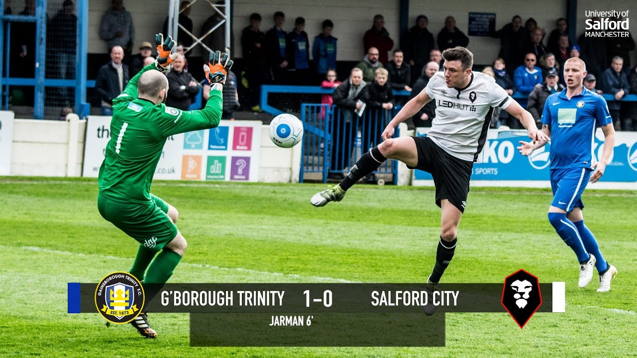 national league volley Gainsborough Trinity 1-0 Salford City - National League North 14/04
