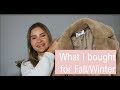 Fall Winter Fashion Haul 2018 II the geek is chic