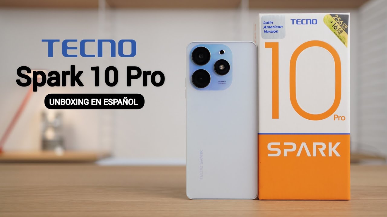 Tecno Spark 10 Pro / Unboxing en Español 