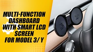 Multi-function Dashboard With Smart LCD Screen For Model 3/ Y
