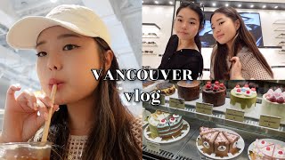 🇨🇦 VANCOUVER travel vlog: reunion, cute cafes, shopping (+haul), exploring Canada 🛍🌼