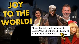 MOFFAT CONFIRMS 2024 XMAS SPECIAL JOY TO THE WORLD & TALKS HIS DARKEST EPISODE!  Doctor Who News!