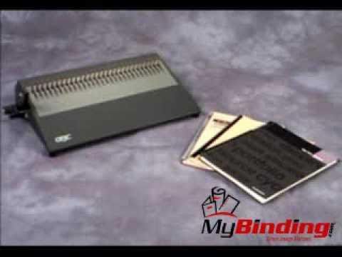 GBC 16DB Plastic Comb Spreader - Durability Demo - YouTube