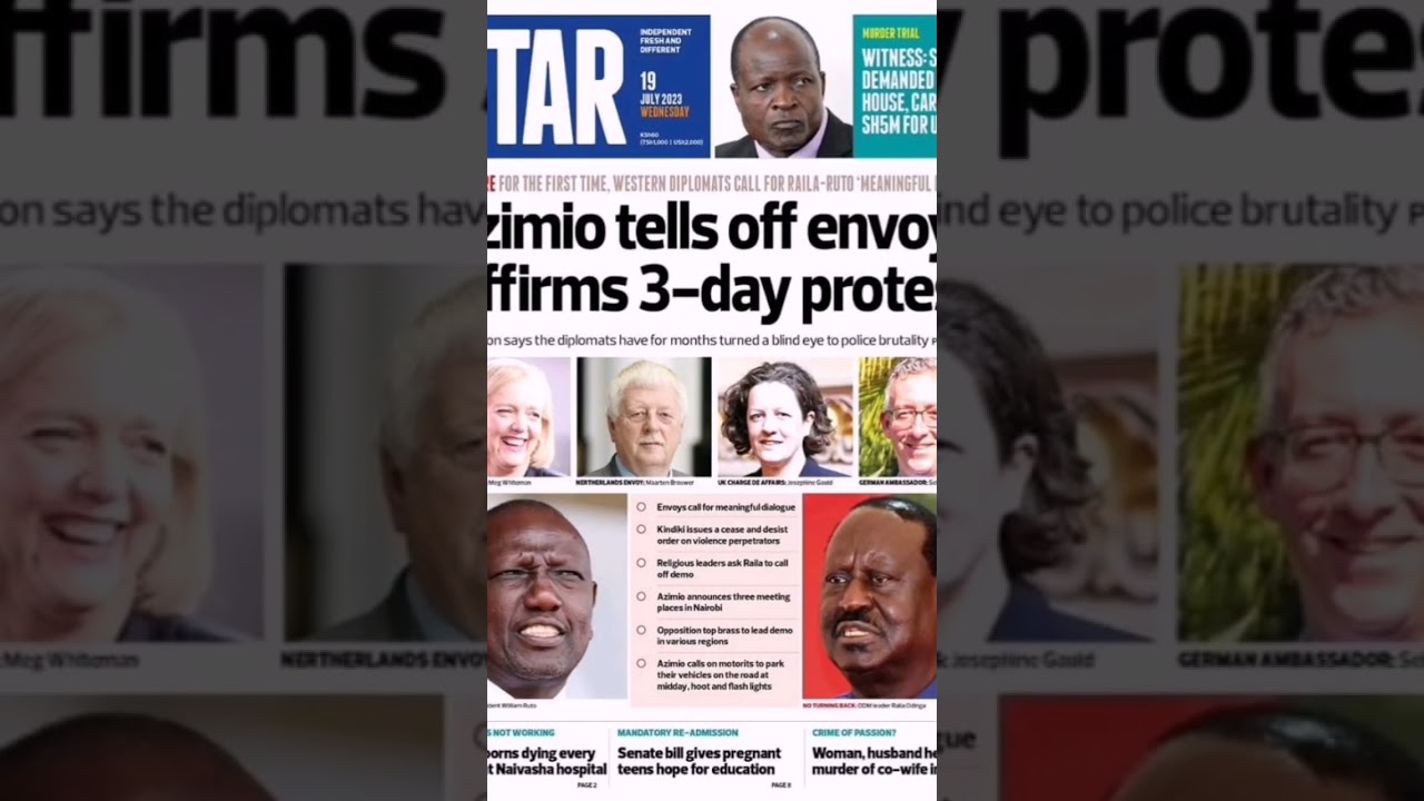 Today's bold headlines on the local dailies.