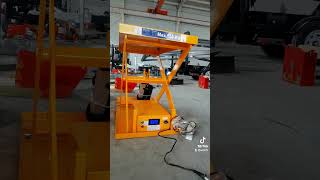 #electriclift Small electrical scissor lift table.AC&DC power,be customized for your applications