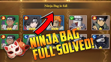 How to remove Ninja in Will of Asura? - Ninja Bags full problem Solve