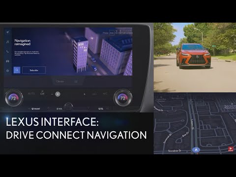 2022 Lexus Interface Multimedia System – Navigation