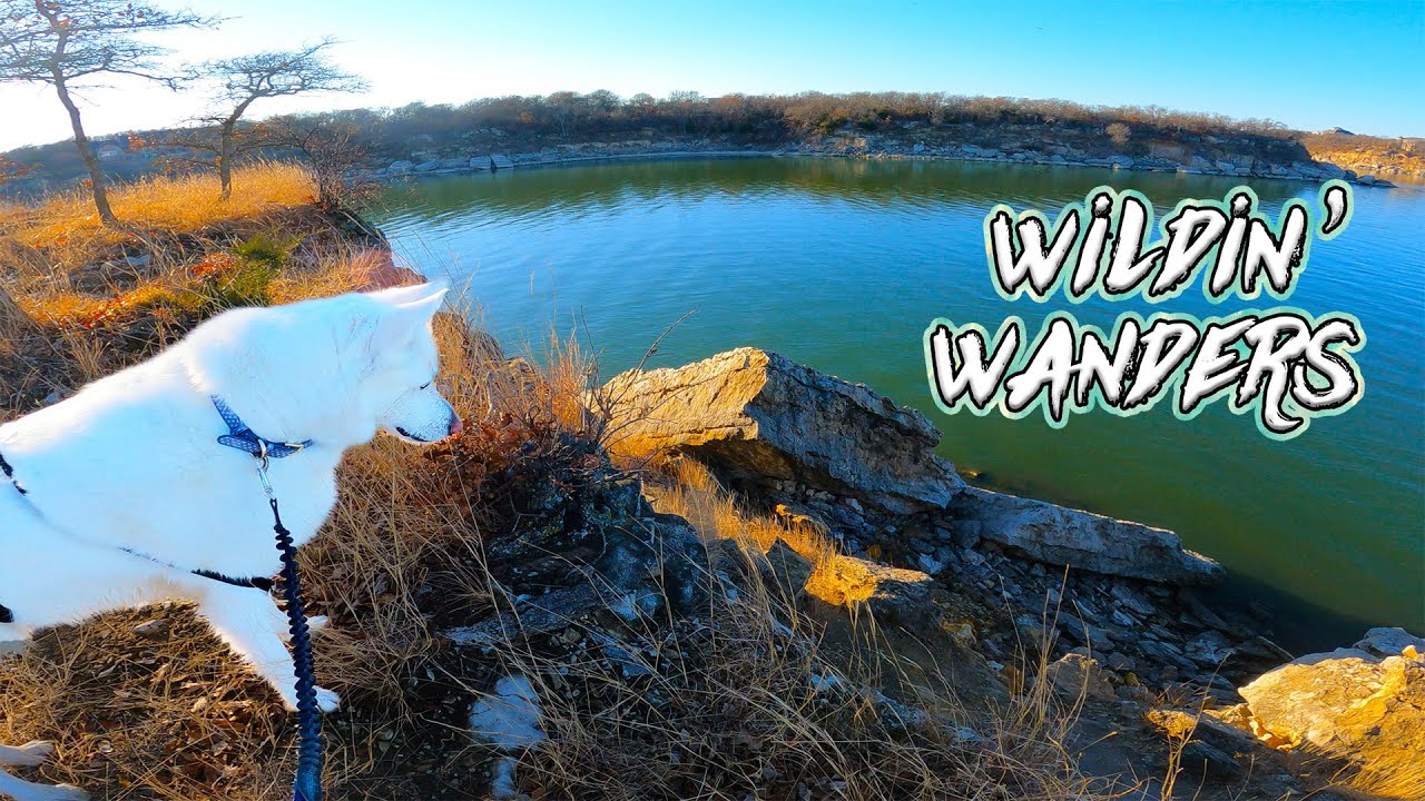 Hiking to Caves at Lake Texoma