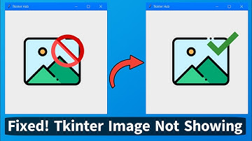 Tkinter Not Showing Image | Tkinter Image Not Showing Problem| Tkinter Image Problem