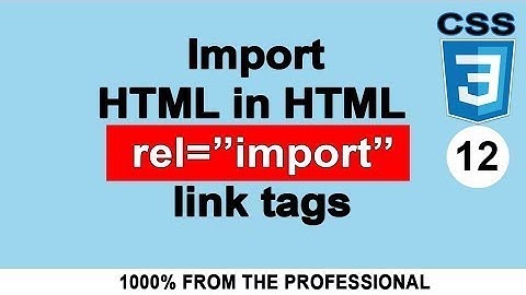 Уроки по JavaScript |  Импорт файлов HTML