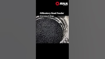 EcoType™ Bowl Feeders | Optical Inspection and Bowl Feeder for O-Rings | RNA Automation  #bowlfeeder