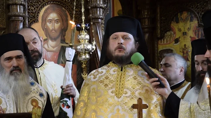 Protos. Paisie Pascu, Cuvant la Inmormantarea Staretei Epiharia, M. Stramba, Bistrita-Nasaud