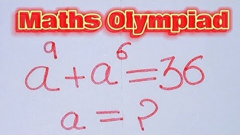 A Nice Maths Olympiad Problem | Can You Solve This? |@TTLogic