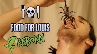 Extreme Live Animal Eater Goes Vegan (Food For Louis Reborn)