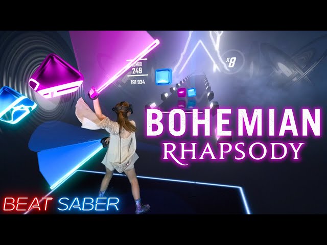 Beat Saber Queen Music Pack | Bohemian Rhapsody (Expert+) First Attempt class=