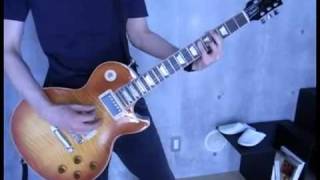 Video thumbnail of "Hatsune Miku Two Breaths Walking Cover Guitar"