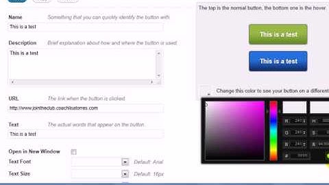 How to create custom BUTTONS in WordPress (www.BrandedBlogs.com)