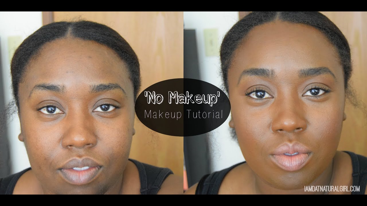 No Makeup Makeup Tutorial For Dark Skin YouTube