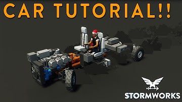 Pre-Release Modular Engine Car Tutorial - Stormworks Experimental Branch