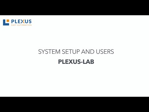 Plexus Lab System Setup and Users Guide