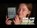 ASMR Book Club 🌼June 🌼Whispers, Tapping &amp; Mint Sounds 📚