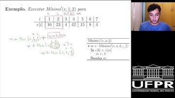 Algoritmos 2 - Mínimo de Vetor (1/3)