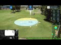 Wiz following Bob to the pitch and putt!