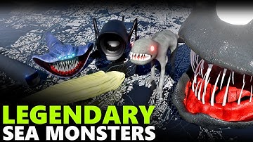 Sea Monster Size Comparison 3D – Behemoth vs SCP-3000 vs That’s No Moon