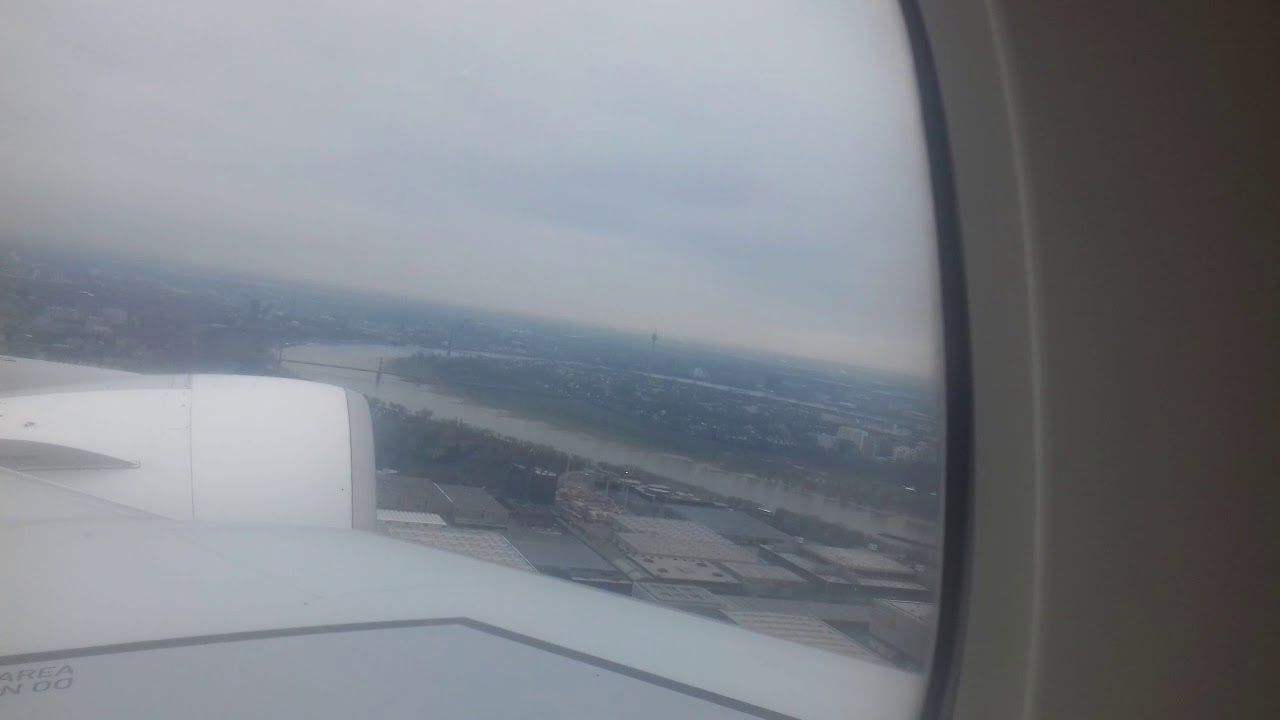 Take off at Düsseldorf Emirates EK 056/A380 - YouTube