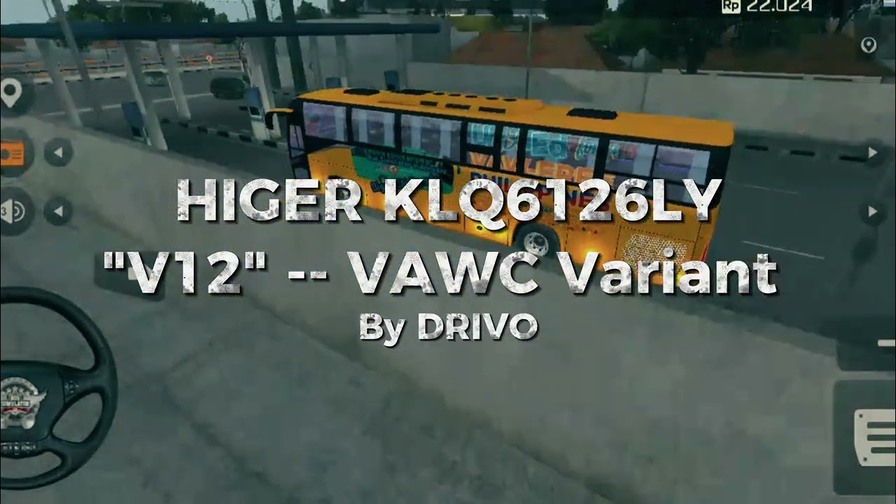 Higer KLQ6126LY V12 "VAWC Variant 1" | Official Bus Mod Released