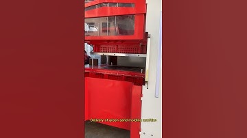 Green sand molding machine