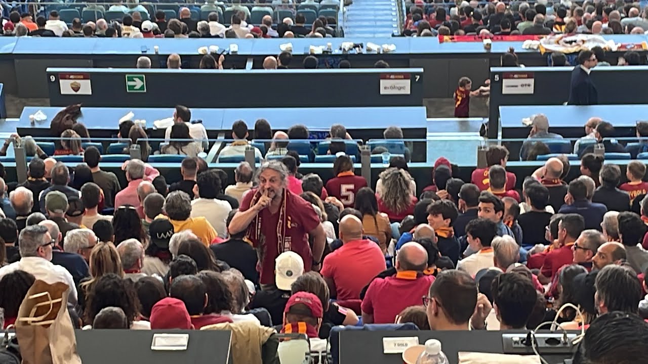 Roma Inter giornalista aggredito ed insultato, panico all'Olimpico in tribuna stampa
