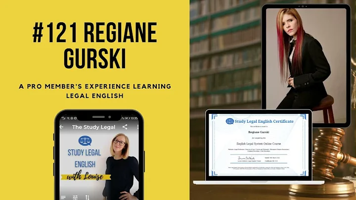 121: Regiane Gurski  A PRO Members experience of learning legal English (Interview)