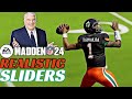 Madden 24 franchise ready sliders incredible gameplay realistic sliders v1 release