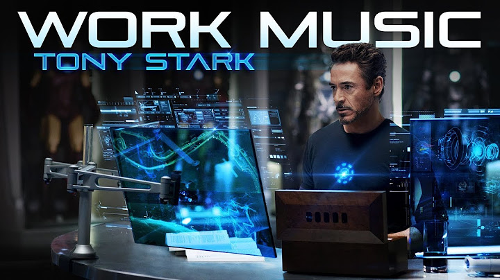 Música de Trabajo Productivo - Mezcla de concentración de Tony Stark