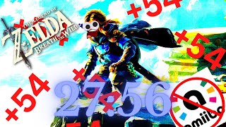 Breath of the Wild Any% Speedrun (No Amiibo) in 27:56 [PB]