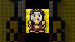 Beauty and the Beast lego pixel art #lego #legoart #pixelart  #disney #fanart #beautyandthebeast