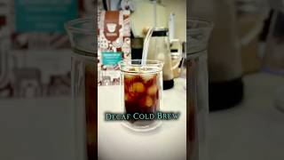 Decaf cold brew for after-work treat! #coffee #cafe #coldbrew #barista #decaf #buunni #ovalware #fyp