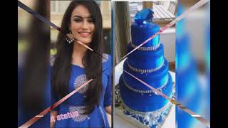 surbhi jyoti same dress matching cake??