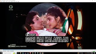 Gori Hain Kalaiyan - Digitally Remastered 5.1 Dolby Surround - Aaj Ka Arjun, Bappi, Shabbir, Lata